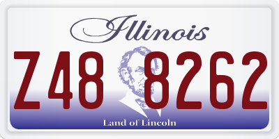 IL license plate Z488262