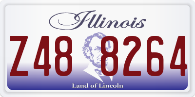 IL license plate Z488264
