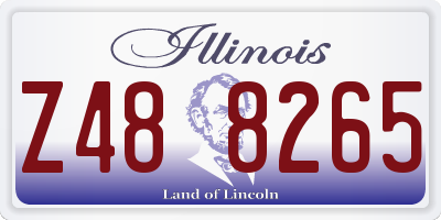 IL license plate Z488265