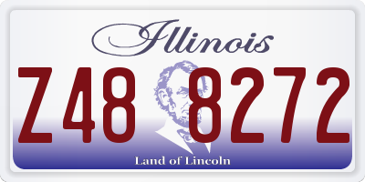 IL license plate Z488272