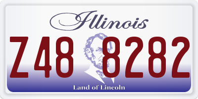 IL license plate Z488282