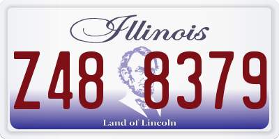 IL license plate Z488379