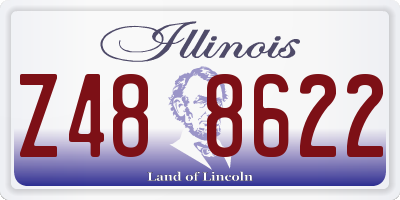 IL license plate Z488622