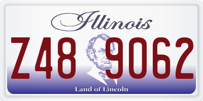 IL license plate Z489062