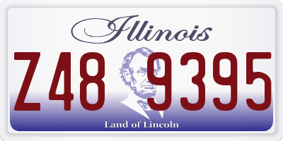 IL license plate Z489395