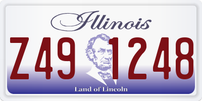 IL license plate Z491248