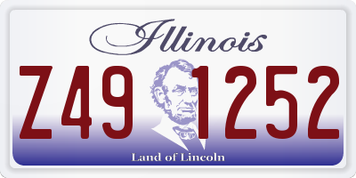 IL license plate Z491252