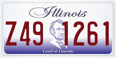 IL license plate Z491261
