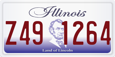 IL license plate Z491264