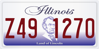 IL license plate Z491270