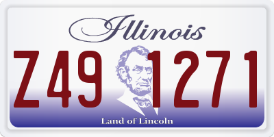 IL license plate Z491271