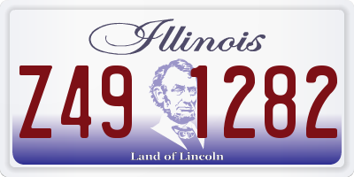 IL license plate Z491282