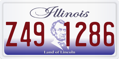 IL license plate Z491286