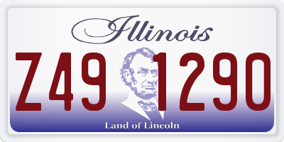 IL license plate Z491290