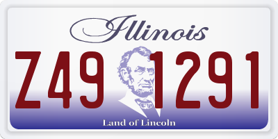 IL license plate Z491291