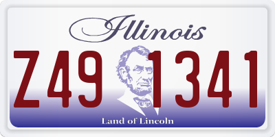 IL license plate Z491341