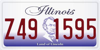 IL license plate Z491595