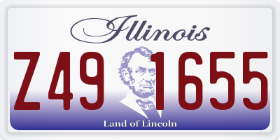 IL license plate Z491655