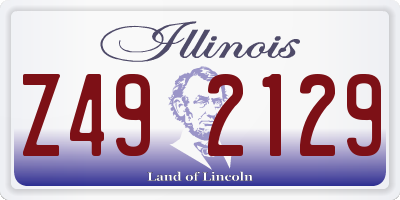 IL license plate Z492129