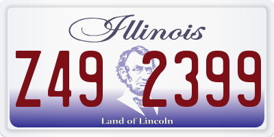 IL license plate Z492399