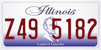 IL license plate Z495182