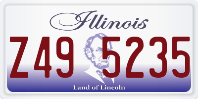 IL license plate Z495235