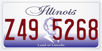 IL license plate Z495268