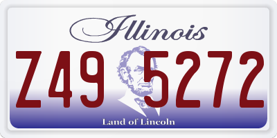 IL license plate Z495272