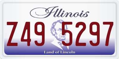 IL license plate Z495297