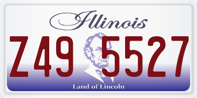 IL license plate Z495527