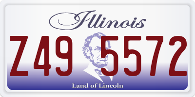 IL license plate Z495572