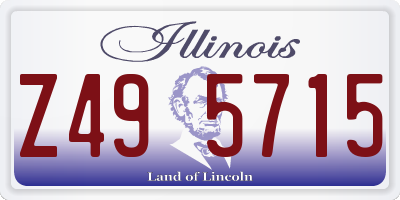 IL license plate Z495715