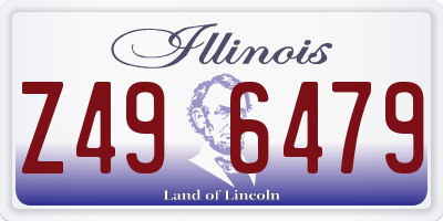 IL license plate Z496479