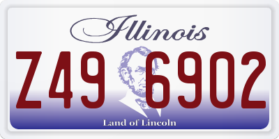 IL license plate Z496902