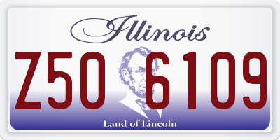 IL license plate Z506109