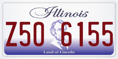 IL license plate Z506155