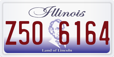 IL license plate Z506164
