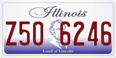 IL license plate Z506246