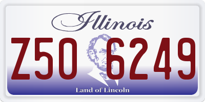 IL license plate Z506249