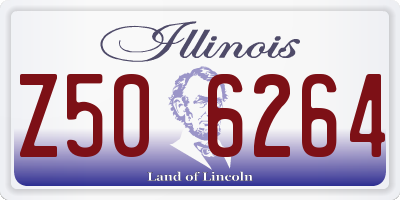 IL license plate Z506264