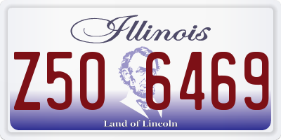 IL license plate Z506469