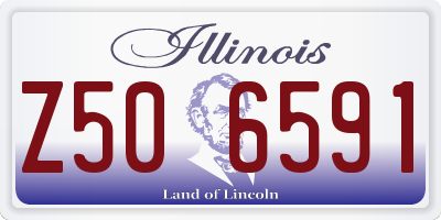 IL license plate Z506591