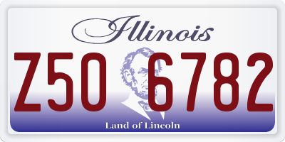 IL license plate Z506782