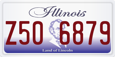 IL license plate Z506879