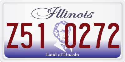 IL license plate Z510272