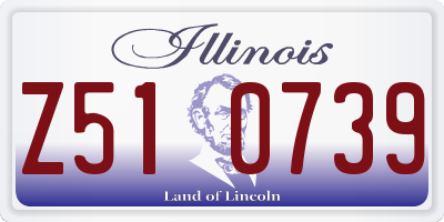 IL license plate Z510739
