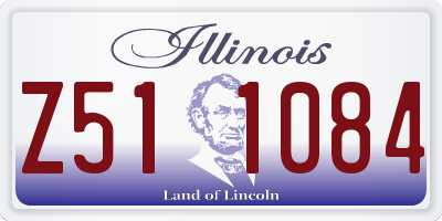 IL license plate Z511084