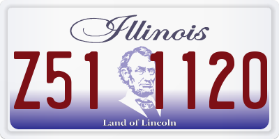 IL license plate Z511120