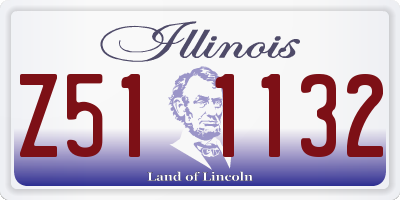 IL license plate Z511132