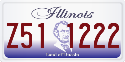 IL license plate Z511222